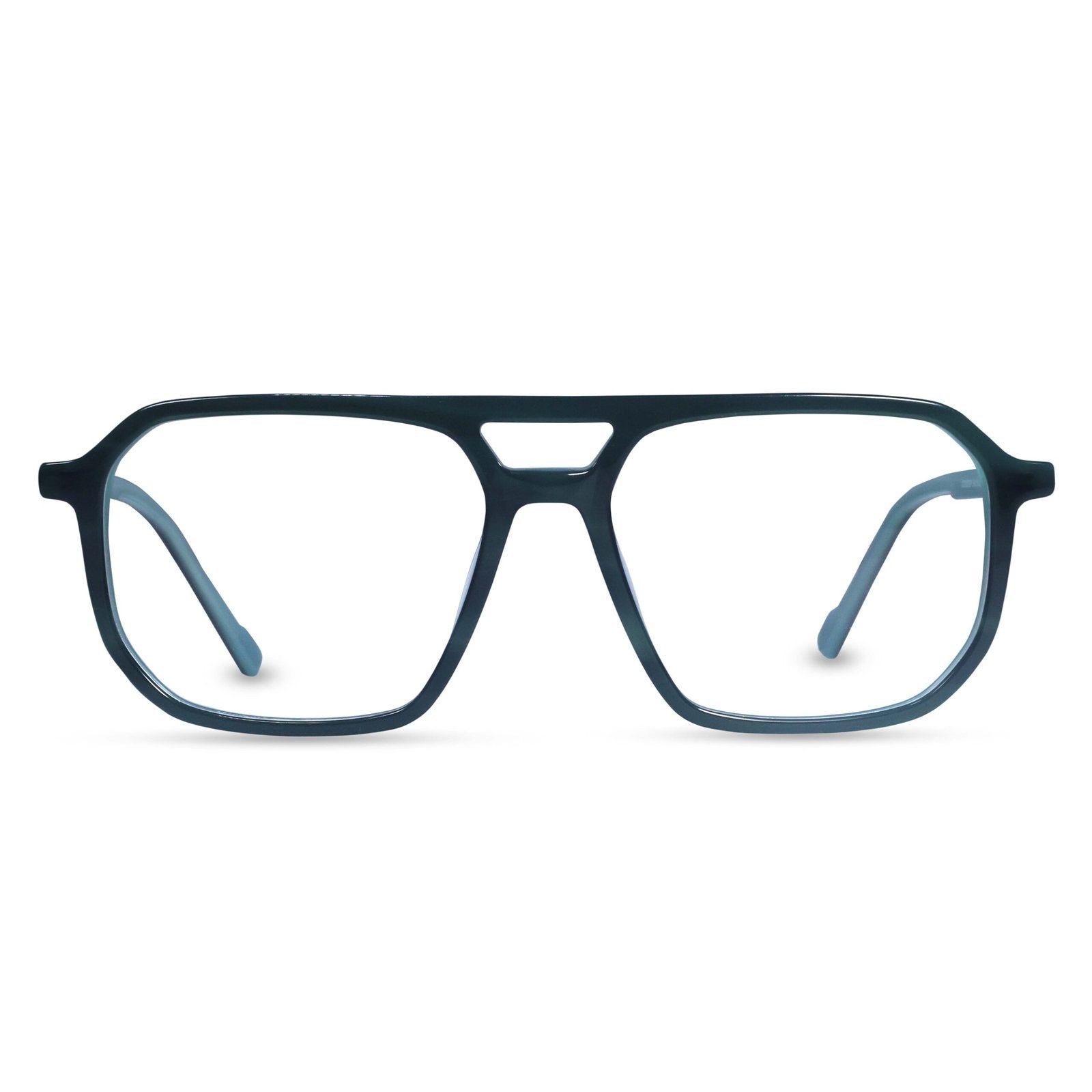 Enak Eye Full rim double bridge square frame