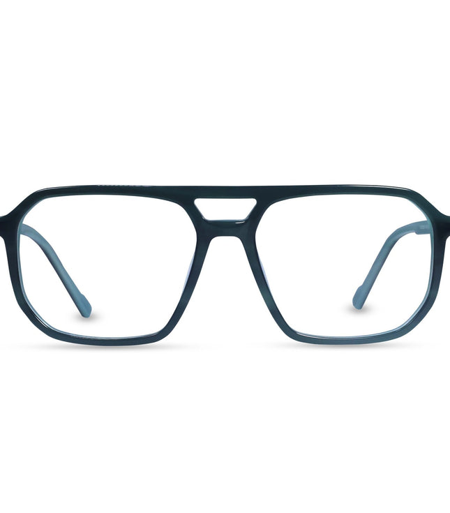 Enak Eye Full rim double bridge square frame