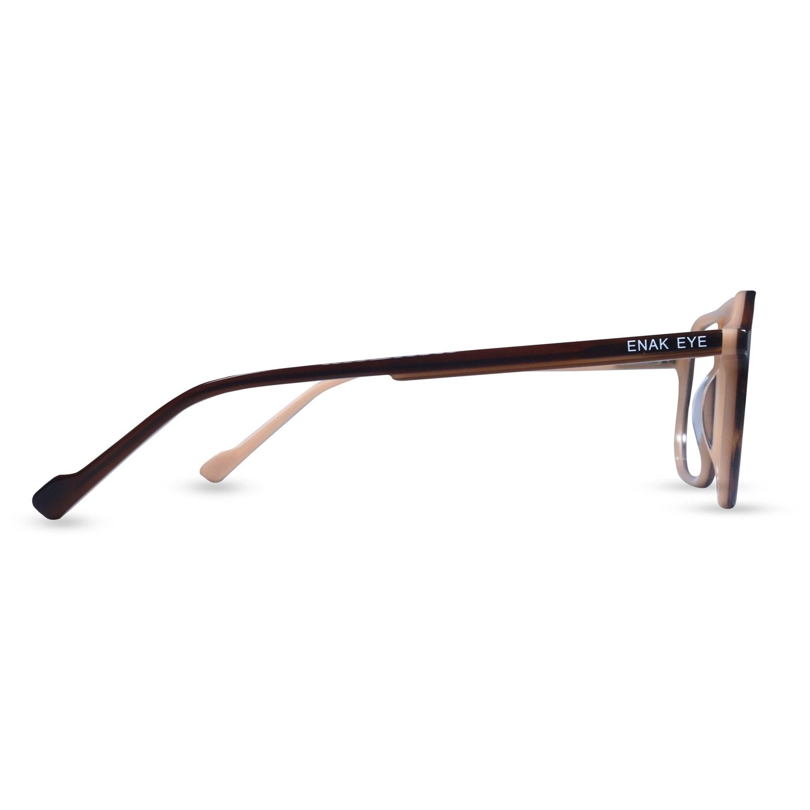 Enak Eye Full rim double bridge square frame