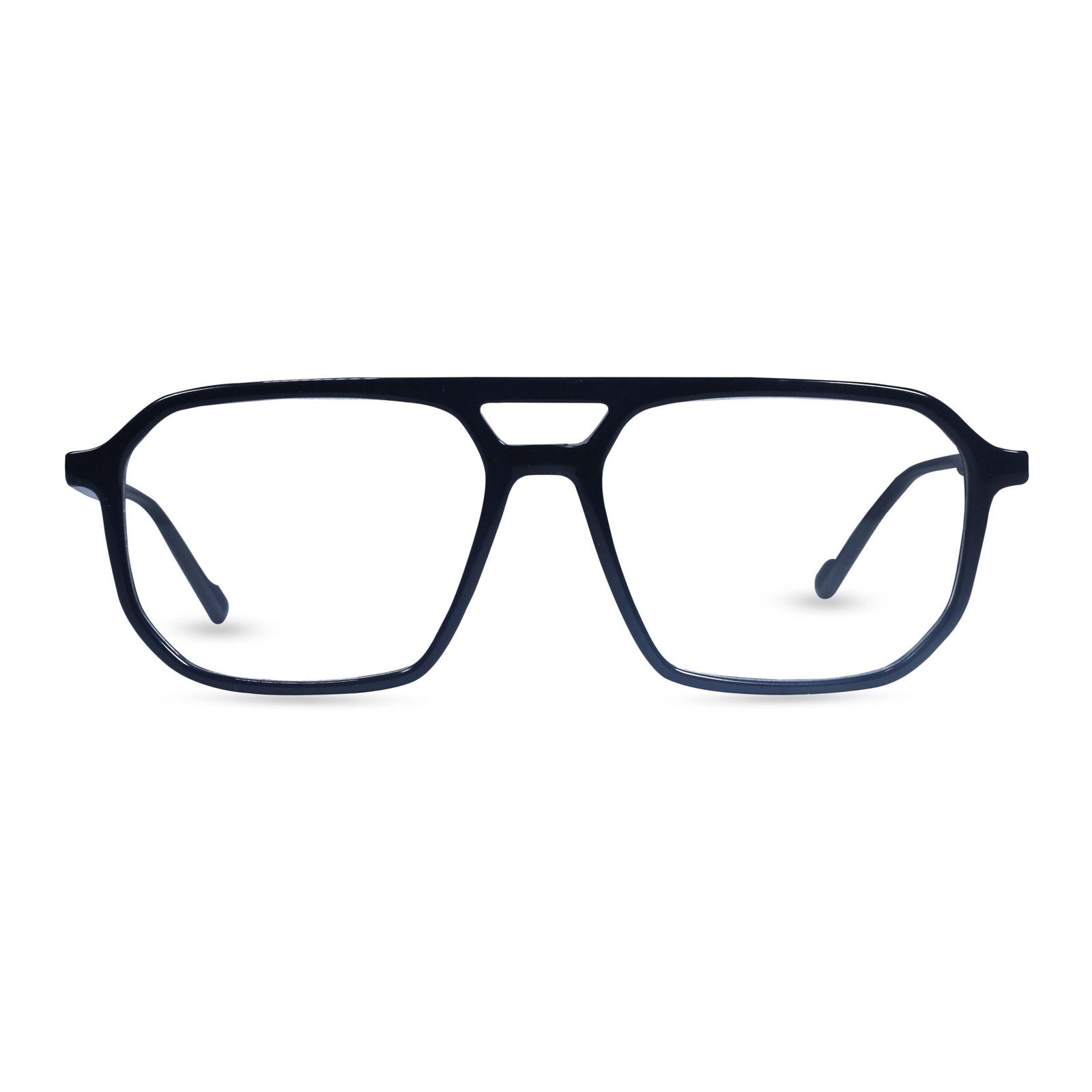 Enak Eye Full rim double bridge square frame