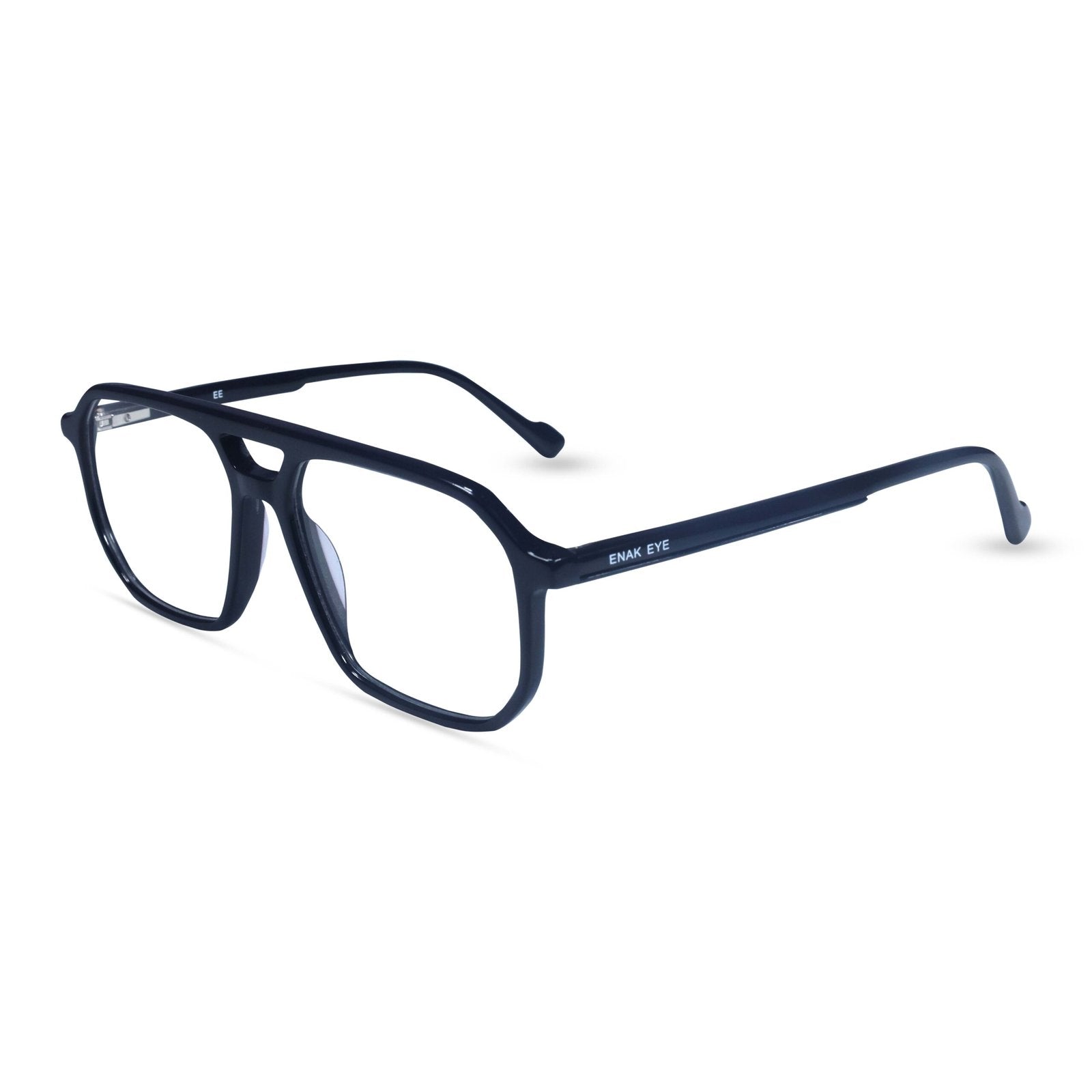 Enak Eye Full rim double bridge square frame