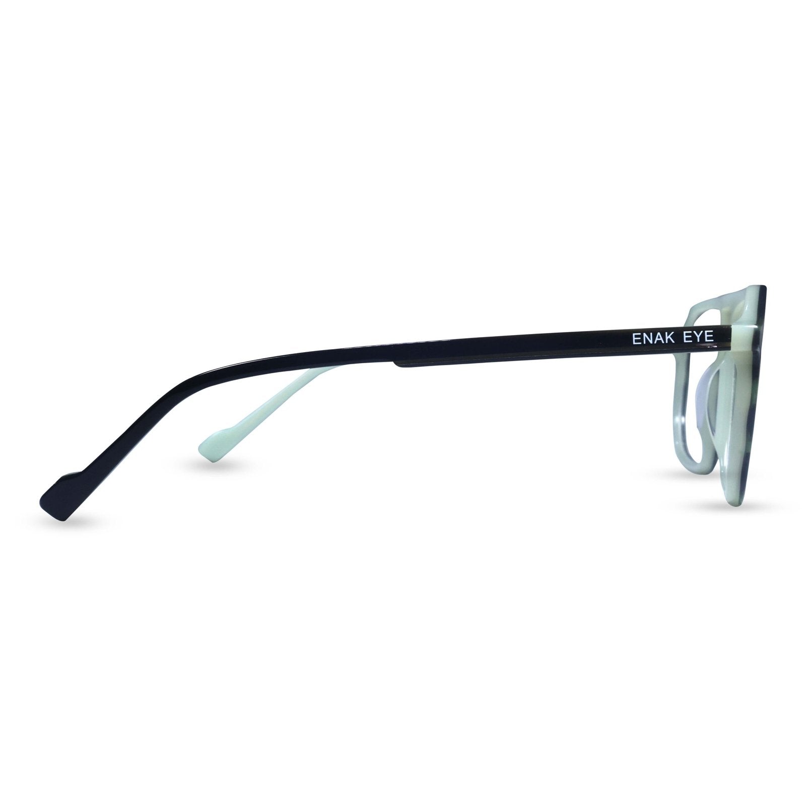 Enak Eye Full rim double bridge square frame