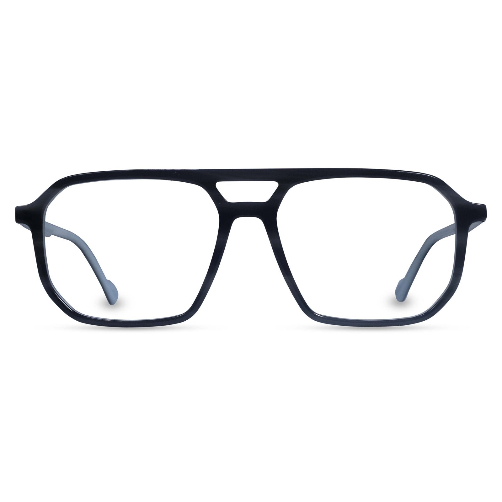 Enak Eye Full rim double bridge square frame