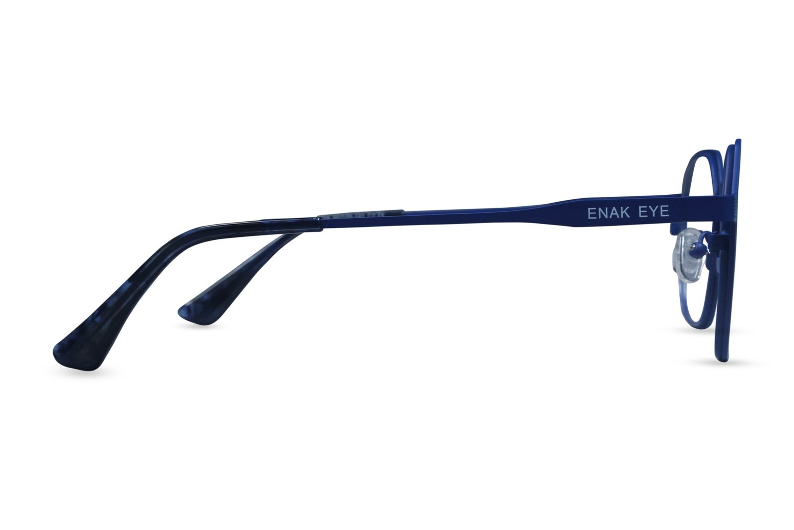 Enak Eye full rim gun metal geometric frame